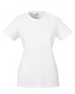 UltraClub Ladies' Cool & Dry Sport Performance InterlockT-Shirt white OFFront