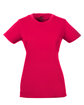 UltraClub Ladies' Cool & Dry Sport Performance InterlockT-Shirt red OFFront