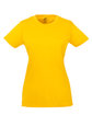 UltraClub Ladies' Cool & Dry Sport Performance InterlockT-Shirt gold OFFront
