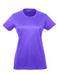 UltraClub Ladies' Cool & Dry Sport Performance InterlockT-Shirt purple OFFront
