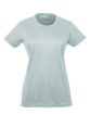 UltraClub Ladies' Cool & Dry Sport Performance InterlockT-Shirt grey OFFront