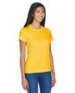 UltraClub Ladies' Cool & Dry Sport Performance InterlockT-Shirt gold ModelQrt