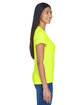 UltraClub Ladies' Cool & Dry Sport Performance InterlockT-Shirt bright yellow ModelSide