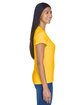 UltraClub Ladies' Cool & Dry Sport Performance InterlockT-Shirt gold ModelSide
