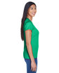 UltraClub Ladies' Cool & Dry Sport Performance InterlockT-Shirt kelly ModelSide