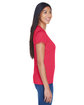 UltraClub Ladies' Cool & Dry Sport Performance InterlockT-Shirt cardinal ModelSide