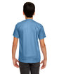UltraClub Youth Cool & Dry Sport Performance InterlockT-Shirt indigo ModelBack