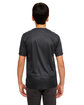 UltraClub Youth Cool & Dry Sport Performance InterlockT-Shirt black ModelBack