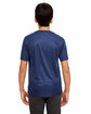 UltraClub Youth Cool & Dry Sport Performance InterlockT-Shirt navy ModelBack