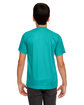 UltraClub Youth Cool & Dry Sport Performance InterlockT-Shirt jade ModelBack