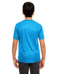 UltraClub Youth Cool & Dry Sport Performance InterlockT-Shirt sapphire ModelBack