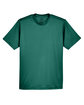 UltraClub Youth Cool & Dry Sport Performance InterlockT-Shirt forest green FlatFront