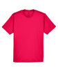 UltraClub Youth Cool & Dry Sport Performance InterlockT-Shirt red FlatFront