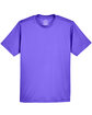 UltraClub Youth Cool & Dry Sport Performance InterlockT-Shirt purple FlatFront