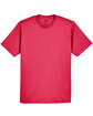 UltraClub Youth Cool & Dry Sport Performance InterlockT-Shirt cardinal FlatFront