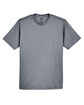 UltraClub Youth Cool & Dry Sport Performance InterlockT-Shirt charcoal FlatFront
