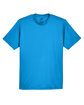 UltraClub Youth Cool & Dry Sport Performance InterlockT-Shirt sapphire FlatFront
