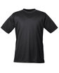 UltraClub Youth Cool & Dry Sport Performance InterlockT-Shirt black OFFront