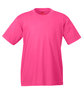 UltraClub Youth Cool & Dry Sport Performance InterlockT-Shirt heliconia OFFront