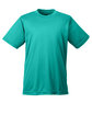 UltraClub Youth Cool & Dry Sport Performance InterlockT-Shirt jade OFFront