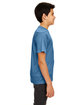UltraClub Youth Cool & Dry Sport Performance InterlockT-Shirt indigo ModelSide