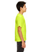 UltraClub Youth Cool & Dry Sport Performance InterlockT-Shirt bright yellow ModelSide