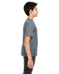 UltraClub Youth Cool & Dry Sport Performance InterlockT-Shirt charcoal ModelSide