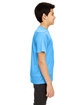 UltraClub Youth Cool & Dry Sport Performance InterlockT-Shirt columbia blue ModelSide