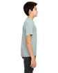 UltraClub Youth Cool & Dry Sport Performance InterlockT-Shirt grey ModelSide
