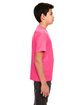 UltraClub Youth Cool & Dry Sport Performance InterlockT-Shirt heliconia ModelSide