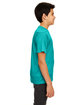 UltraClub Youth Cool & Dry Sport Performance InterlockT-Shirt jade ModelSide