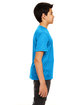 UltraClub Youth Cool & Dry Sport Performance InterlockT-Shirt sapphire ModelSide