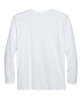 UltraClub Adult Cool & Dry Sport Long-Sleeve Performance Interlock T-Shirt  FlatBack
