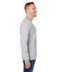 J America Unisex Premium Fleece Sweatshirt oxford ModelSide