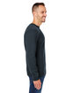J America Unisex Premium Fleece Sweatshirt navy ModelSide