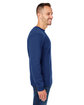 J America Unisex Premium Fleece Sweatshirt true navy ModelSide