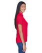 UltraClub Ladies' Cool & Dry Stain-Release Performance Polo red ModelSide