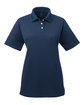 UltraClub Ladies' Cool & Dry Stain-Release Performance Polo navy OFFront