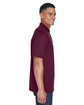 Extreme Men's Eperformance Shield Snag Protection Short-Sleeve Polo burgundy ModelSide