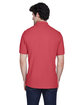 UltraClub Men's Classic Piqu Polo cardinal ModelBack