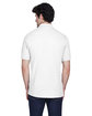 UltraClub Men's Tall Classic Piqu Polo white ModelBack