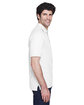 UltraClub Men's Tall Classic Piqu Polo white ModelSide