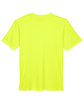 UltraClub Men's Cool & Dry Basic Performance T-Shirt bright yellow FlatBack
