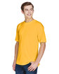 UltraClub Men's Cool & Dry Basic Performance T-Shirt gold ModelQrt