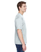 UltraClub Men's Cool & Dry Basic Performance T-Shirt grey ModelSide
