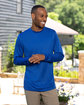 UltraClub Men's Cool & Dry Performance Long-Sleeve Top  Lifestyle