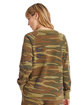 Alternative Ladies' Lazy Day Pullover camo ModelBack