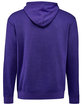 J America Unisex BTB Fleece Hooded Sweatshirt purple ModelBack