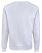 J America Unisex BTB Fleece Sweatshirt white ModelBack