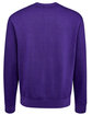 J America Unisex BTB Fleece Sweatshirt purple ModelBack